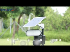 Caméra de vidéosurveillance à vision nocturne couleur 4G H.265 Compression 355o Pan 120o Tilt Caméra solaire PTZ